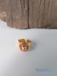 [AT-J-XXX75] Anillo dorado erizo